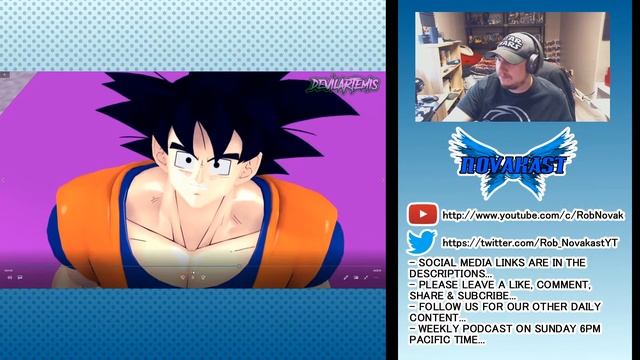 Let's React DevilArtemis - Perfect Cell VS FriezaVSCooler Mr.Mime, King Kai & Pokemon | Novakast смотреть онлайн