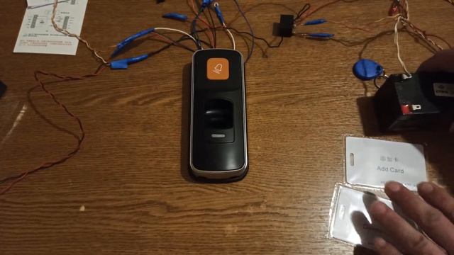 ПОДКЛЮЧЕНИЕ, ПРОГРАММИРОВАНИЕ X660 (ЕМ), RFID автономный считыватель отпечатков пальцев. смотреть онлайн