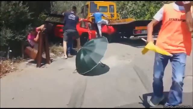 Incidente Ford Sierra alla cronoscalata di Piedimonte Etneo (Ct) смотреть онлайн