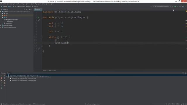 Kotlin Tutorial 0b00010 [German] - Control Flow смотреть онлайн