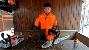 Бензопила STIHL MS 261 C-M с системой M-Tronic. Превосходная оснащенность в серийной комплектации