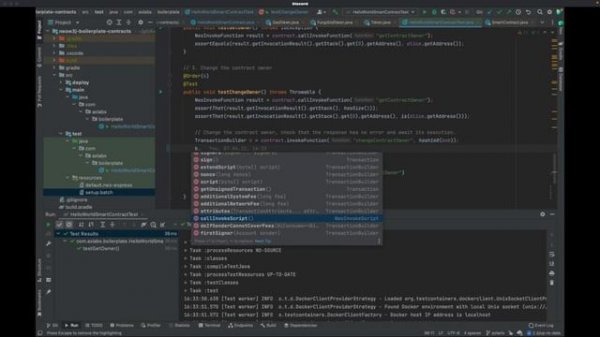 Technical Quick Start: Java Smart Contract