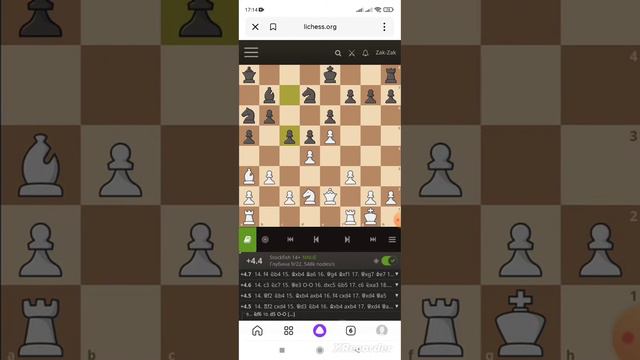 Соперник пошел против дебютных принципов(Ла6??) Что из этого вышло... смотреть онлайн