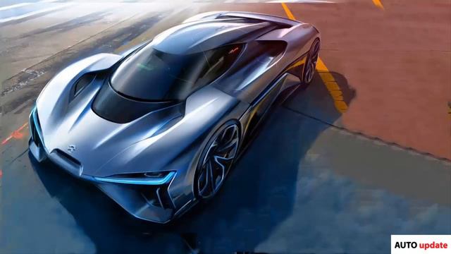 NIO EP9 ELECTRIC SUPERCAR 1360 PS - NEW (HD images) смотреть онлайн