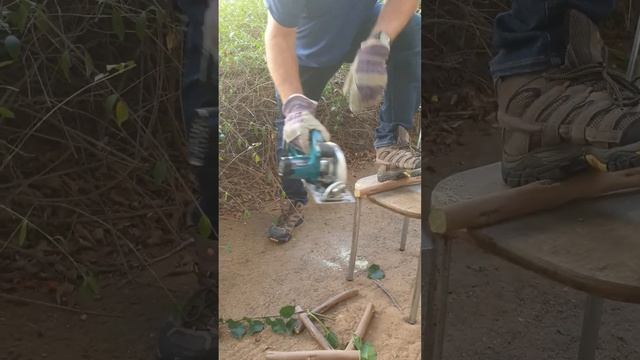 Makita Dss611Z / Dss611Z 6.5" Circular Saw For Gardening Cleanup \ Branch cutting смотреть онлайн