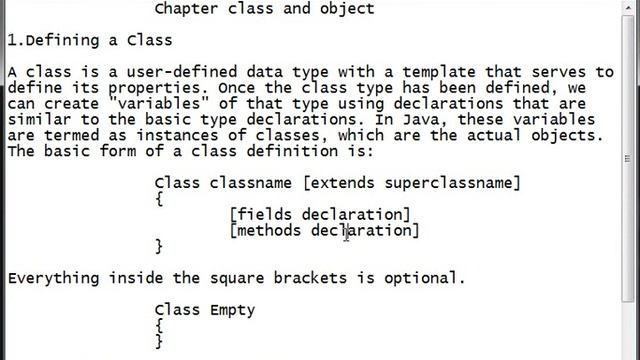 Java Programming Tutorial -Class and Object-2-Defining a Class. смотреть онлайн