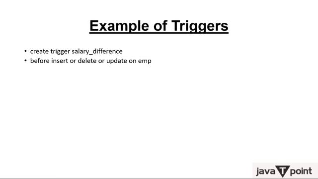 Triggers in SQL смотреть онлайн