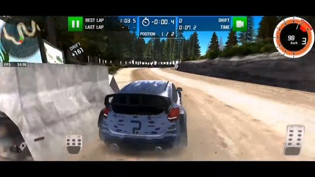 Чайник взял самый мощный авто. Rally Racer Dirt. Ралли по грязи.