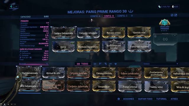 WARFRAME | BUILD PARA PARIS PRIME!! 🔫 | ARCO PRIME WF | EN ESPAÑOL | PC смотреть онлайн