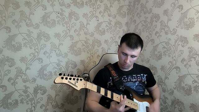 Rammstein - Feuer Frei (guitar cover) смотреть онлайн