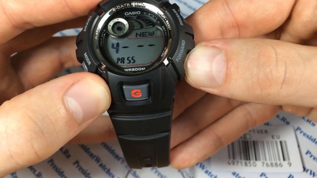 Как настроить часы Casio G-SHOCK G-2900F-1V - инструкция от Watch-Forum.RU смотреть онлайн