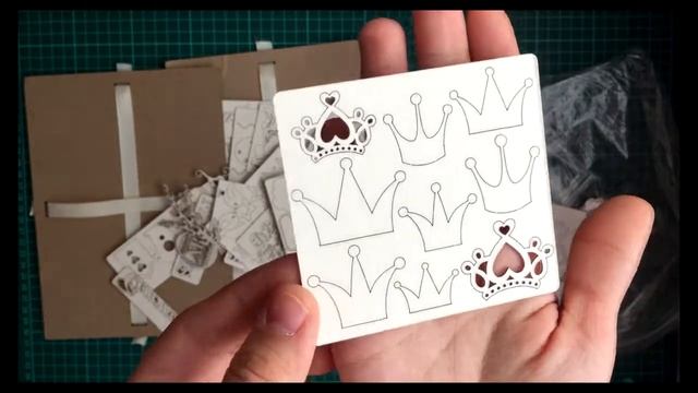 Дизайнерская посылка чипборд ArtLines. Обзор Нюта ♥ смотреть онлайн