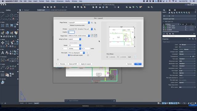 How to Scale a Drawing in Autocad | Autocad LT 2021 for Mac Tutorial смотреть онлайн