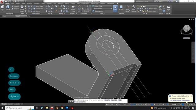 How To Make Solidworks 3D Model In AutoCAD смотреть онлайн
