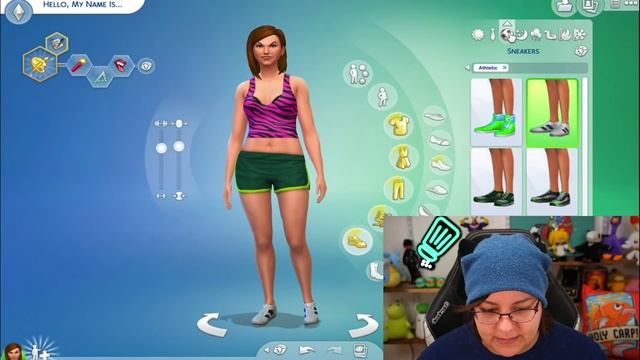 Let's Make a WEIRD family Sims 4 Character Creation смотреть онлайн