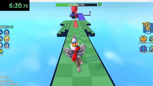 Obby But You're on a Bike roblox 13:25.68 speedrun (ex WR WR now held by @theresaonly4ever ) смотреть онлайн