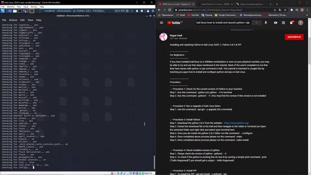 installing python on kali linux be like: смотреть онлайн
