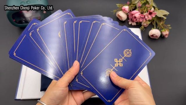 Gold Foil Oracle Tarot Deck Custom Printed With Velvet Bag And Book смотреть онлайн