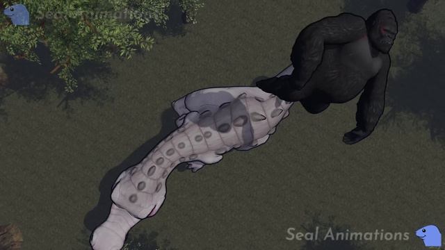 King Kong (2005) vs Rudy | Animation (Part 4/9) смотреть онлайн