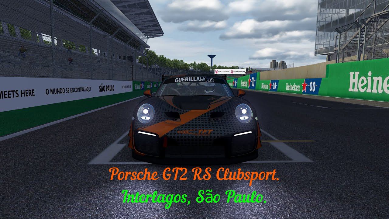 Porsche GT2 RS Clubsport - Interlagos São Paulo | Assetto Corsa. смотреть онлайн