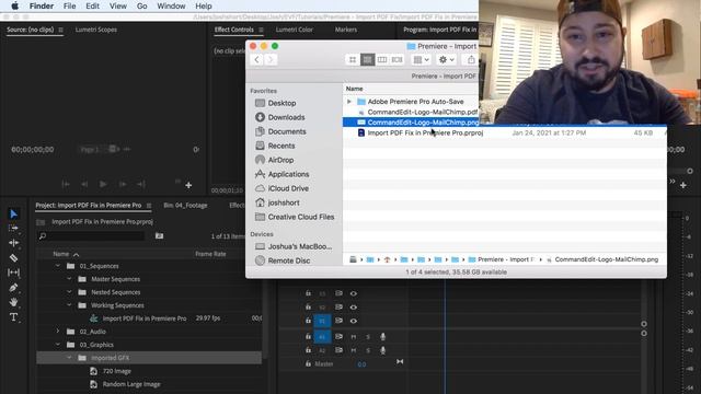How to Import a PDF in Premiere Pro | Quick Tutorial! смотреть онлайн