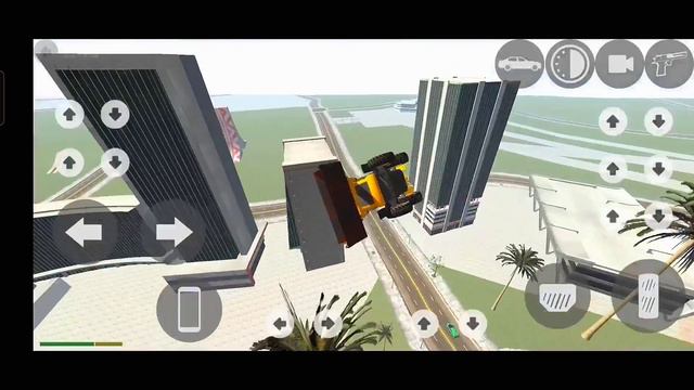 Dog 🐶 को Building के ऊपर से गिरा दिया 😱 // Indian Bike Driving 3d #gaming #androidgames