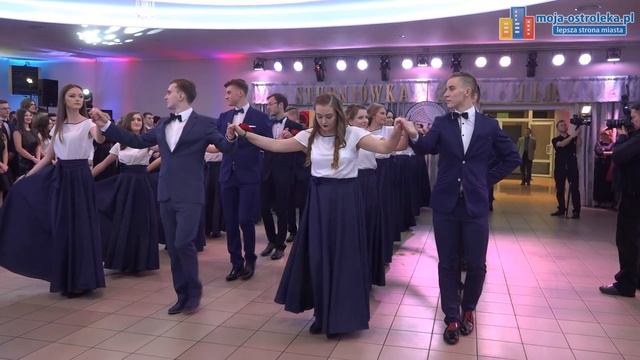 Studniówka I LO w Ostrołęce - polonez смотреть онлайн