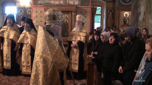 Проповедь в неделю Всех святых. Оптина пустынь смотреть онлайн