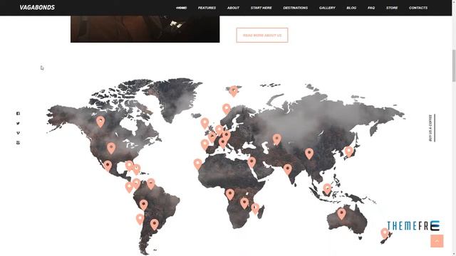 Vagabonds Personal Travel and Lifestyle Blog WordPress Theme Kar смотреть онлайн