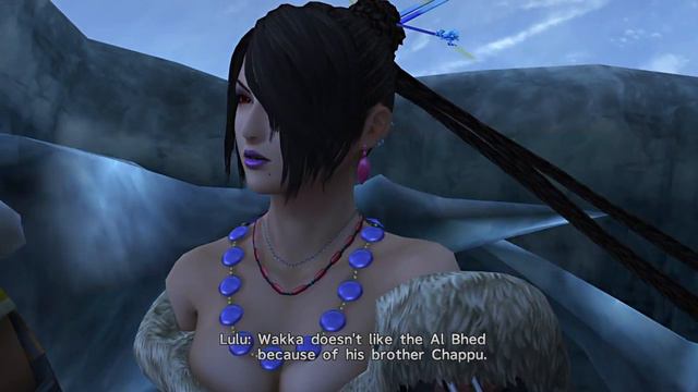 FINAL FANTASY X HD Remaster - Tidus and Lulu snowmobile scene смотреть онлайн