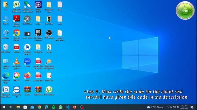 how to run a program of socket programming in VS code with java |short video| смотреть онлайн