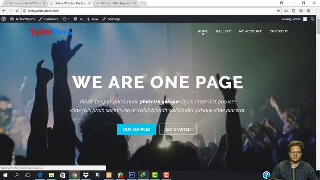 How to Create a One page website for free using OnePress Theme смотреть онлайн