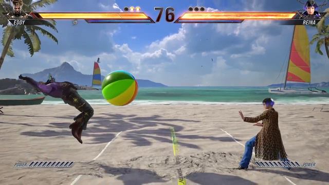 Tekken - Ball Eddy Vs Reina ( Tekken - 8 ) Gameplay смотреть онлайн