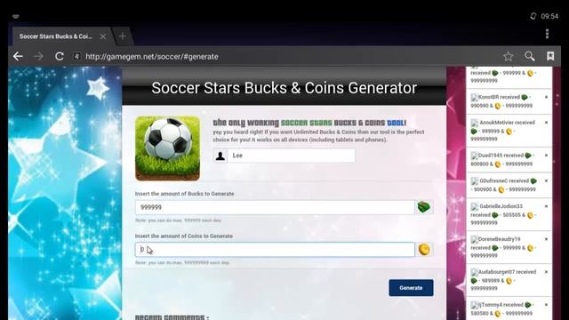 Soccer Stars Hack--►Get 999999 Bucks and Coins◄ |How To Use| Tutorial!! смотреть онлайн