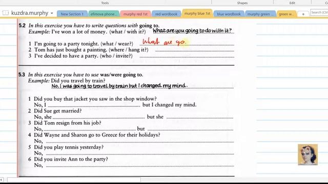 5. Murphy English Grammar in Use. Unit 5. Going to. +Exercises+Words смотреть онлайн