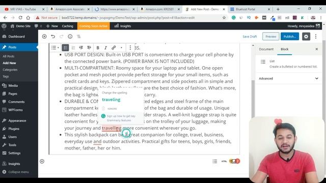 How to Add Amazon Affiliate Products in Blog Post? смотреть онлайн