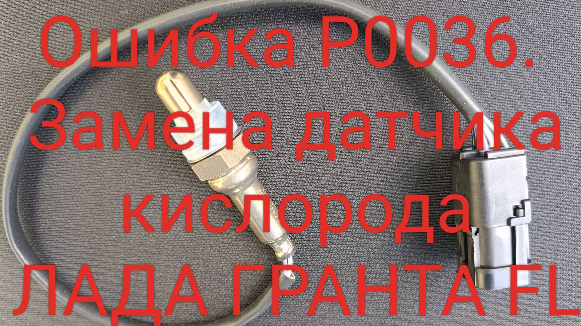 Ошибка P0036 смотреть онлайн