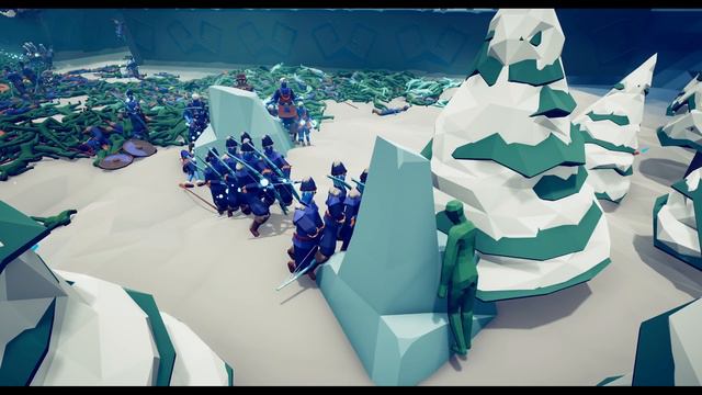 1000 Zombies Invade Vikings Castle in TABS Map Creator Totally Accurate Battle Simulator смотреть онлайн