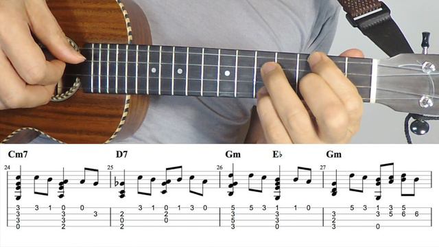 Historia De Un Amor [Ukulele Fingerstyle] Play-Along with Tabs *PDF available смотреть онлайн