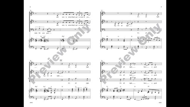 It's All Right (SAB), arr. Robert T. Gibson – Score & Sound смотреть онлайн