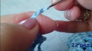 Салфетка ажурная с ананасами.  МК. 2 Часть.