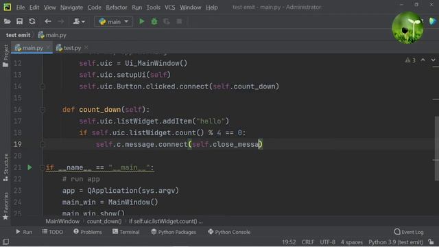 B19: Phân biệt signal và emit, gióng và khác nhau trong python, 2021 "lato' channel" смотреть онлайн