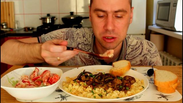 МУКБАНГ БУЛГУР, НЕЖНЕЙШАЯ ПЕЧЕНЬ | ПОЛУЧЕНИЕ ПРАВ | MUKBANG | не АСМР | eating show | 먹방 смотреть онлайн