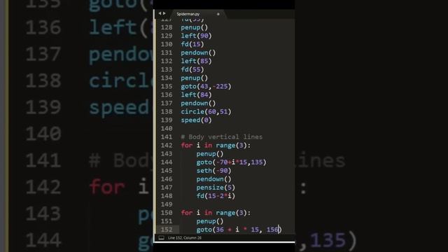 How can you draw Spiderman with Python? смотреть онлайн