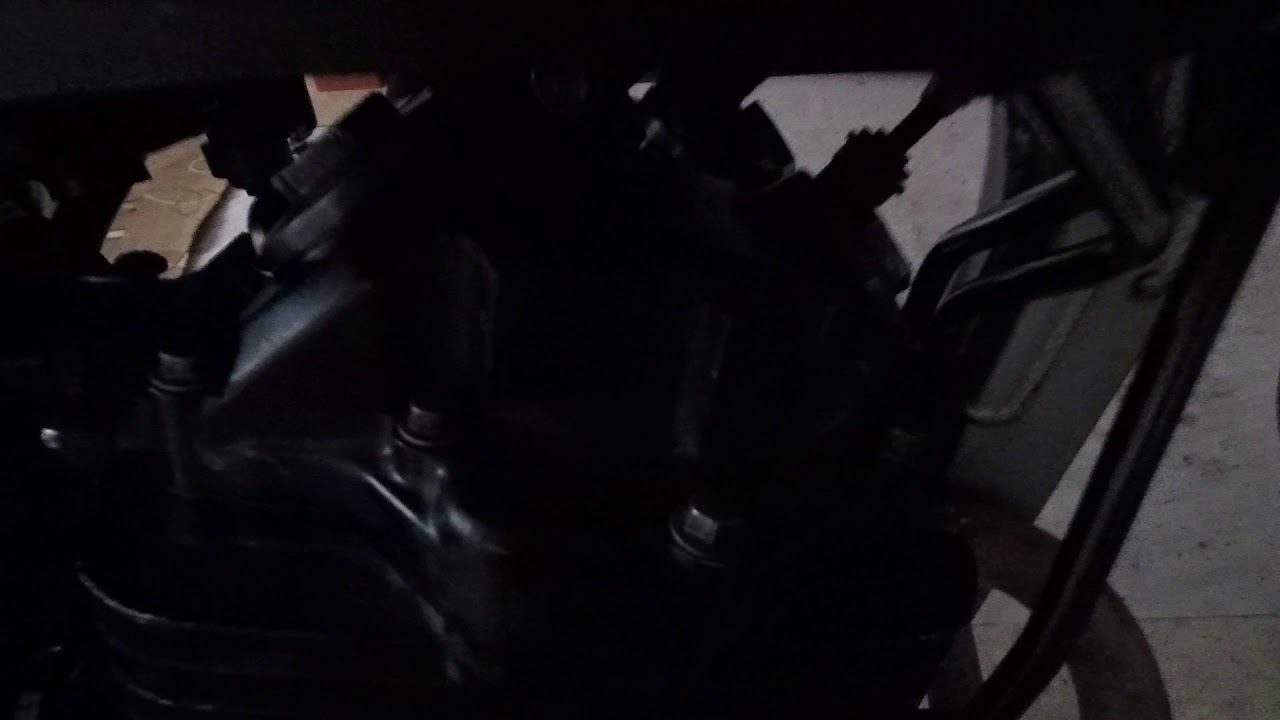 XR400 Звук декомпрессора на малых оборотах и звук цепи ГРМ (натяжитель) при увеличении оборотов смотреть онлайн
