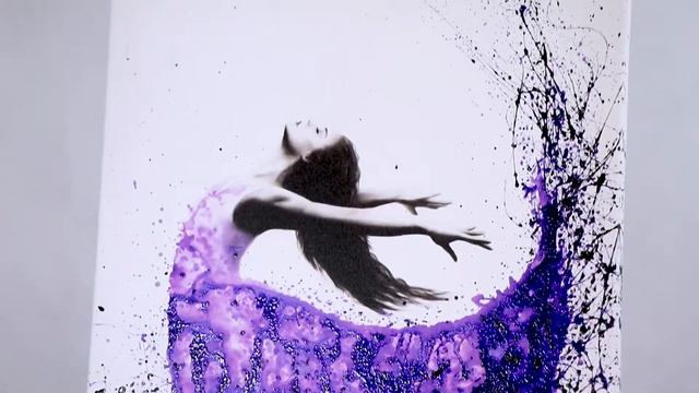 5D Картина «Брызги красок. Арт 1» смотреть онлайн