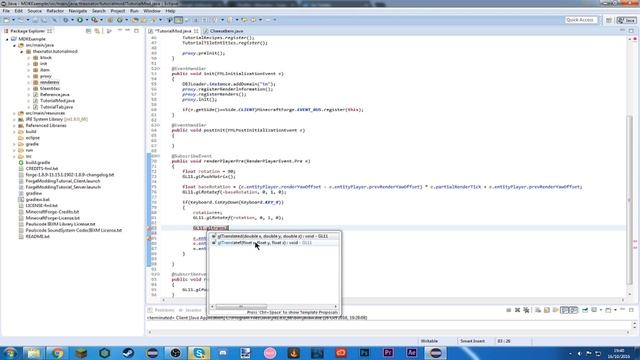 Minecraft Forge 1.8.9 Modding Tutorial #13 - More on the Player смотреть онлайн
