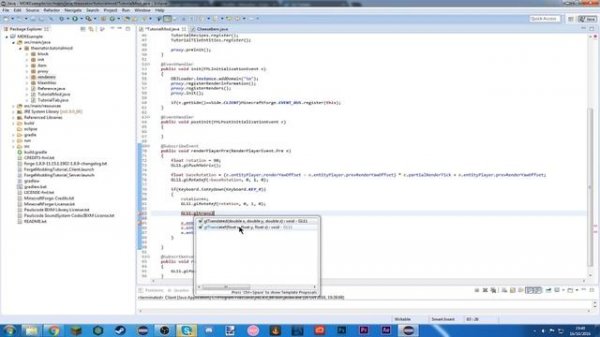Minecraft Forge 1.8.9 Modding Tutorial #13 - More on the Player