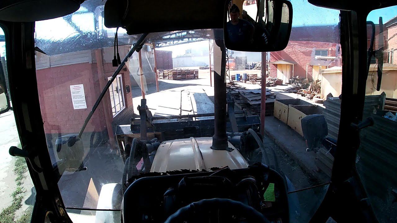 НА ВЕСЫ !!! Сколько весит мой Экскаватор-погрузчик. смотреть онлайн