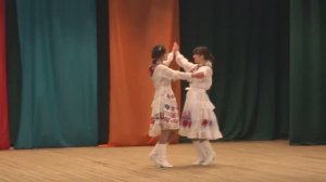 Марийский танец. Девочки из Каргино. Видео Хайбуллина Васиилия